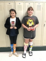 Red Ribbon Week Crazy Sock Day Winners