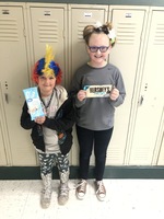 Red Ribbon Week Crazy Hair/Hat Day Winner