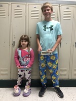Pajama Day Red Ribbon Week Winners
