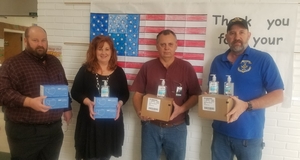 Thank You to the Mt. Zion Lodge #327 for their donation